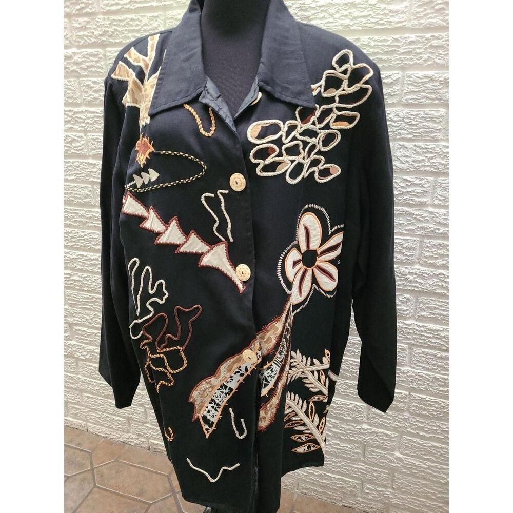 Indigo-moon Women's Black Jacket